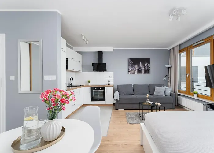 公寓 Vistula Boulevard With Free Parking Spot